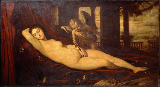 Sleeping Venus by Titian