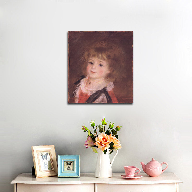 Head of a Child - by Pierre-Auguste Renoir