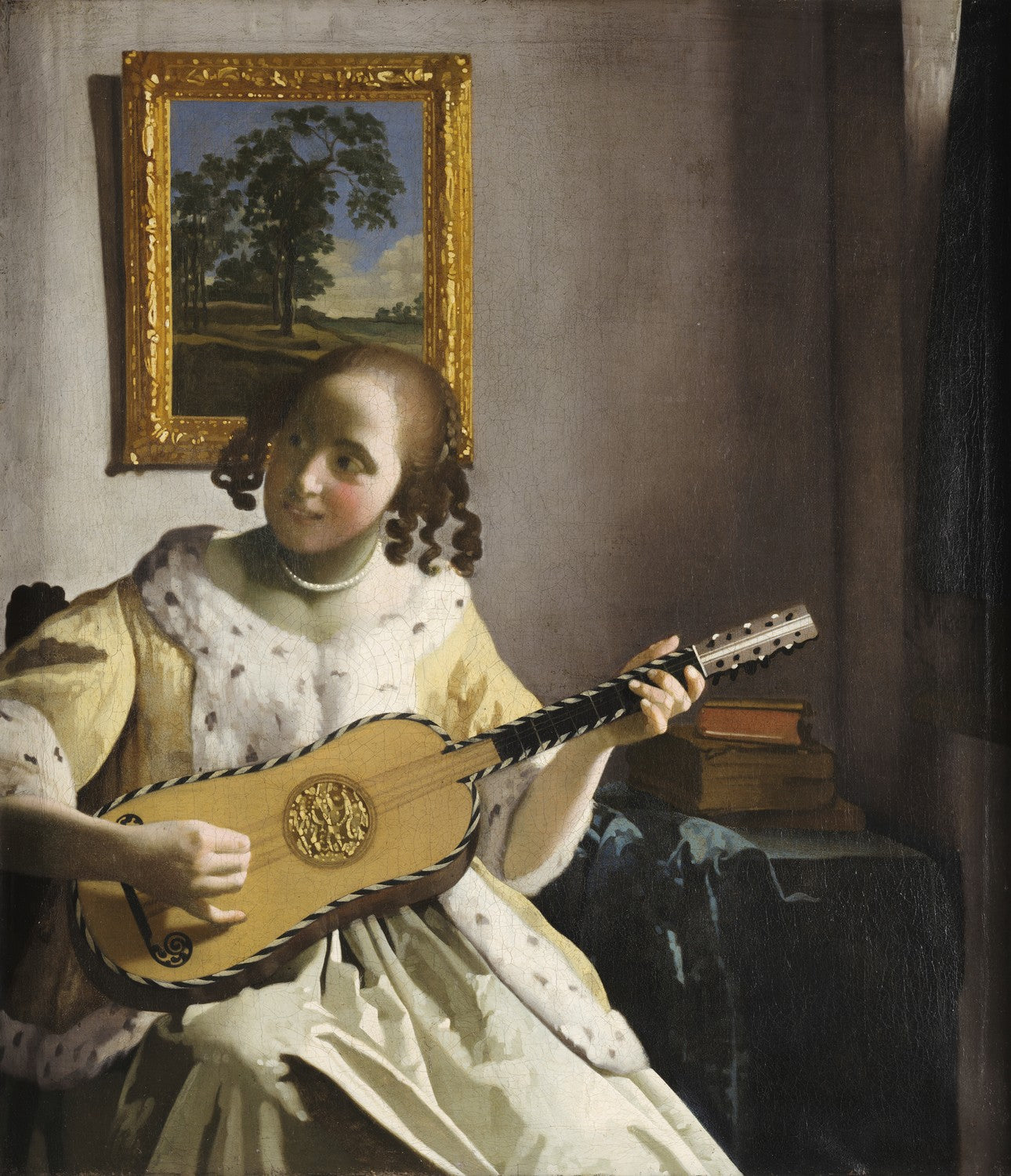 The Guitar Player by Johannes Vermeer