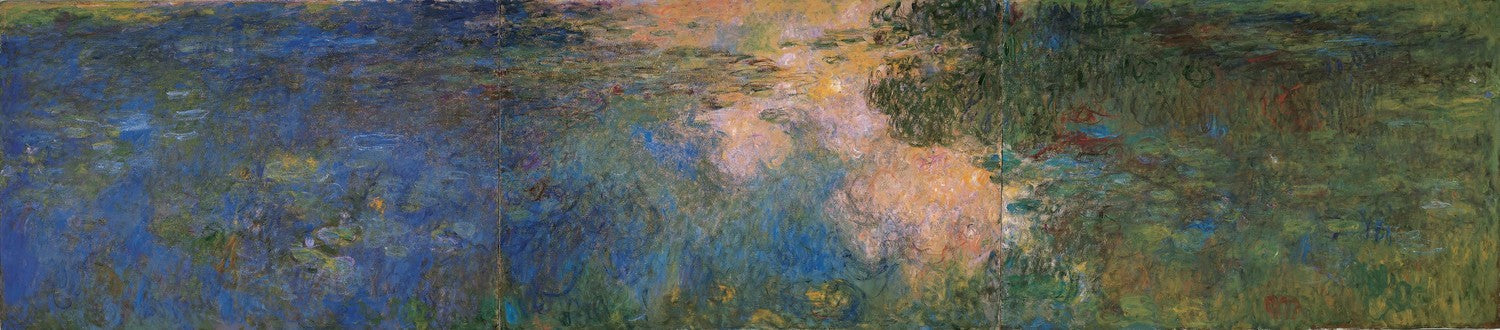 The Water-lily Pond by Claude Monet