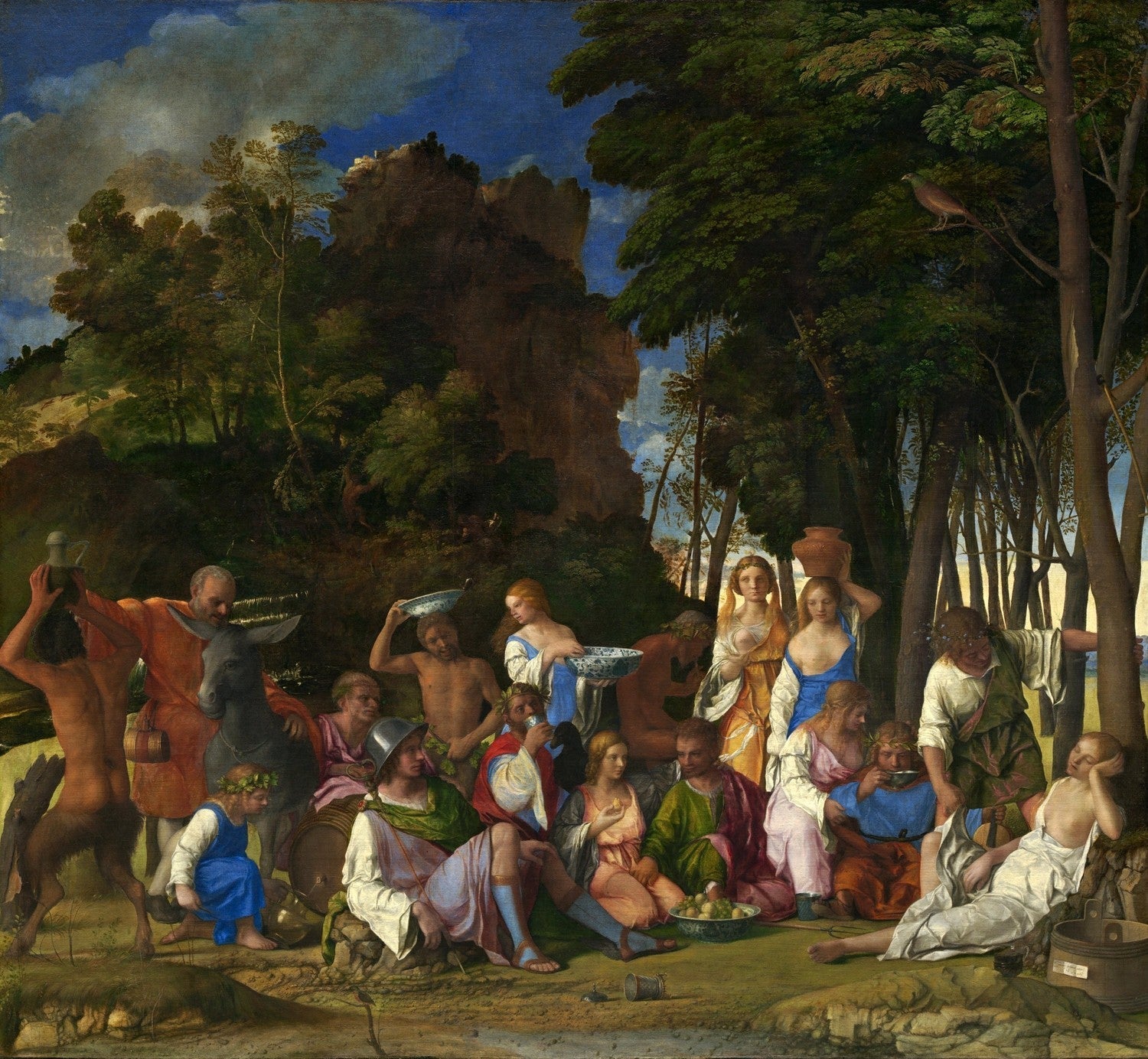 Feast of the Gods by Titian