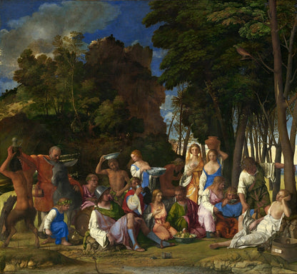 Feast of the Gods by Titian