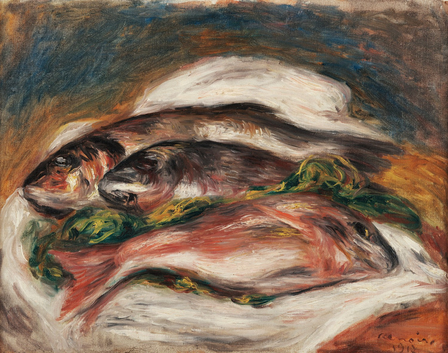 Les poissons by Pierre-Auguste Renoir