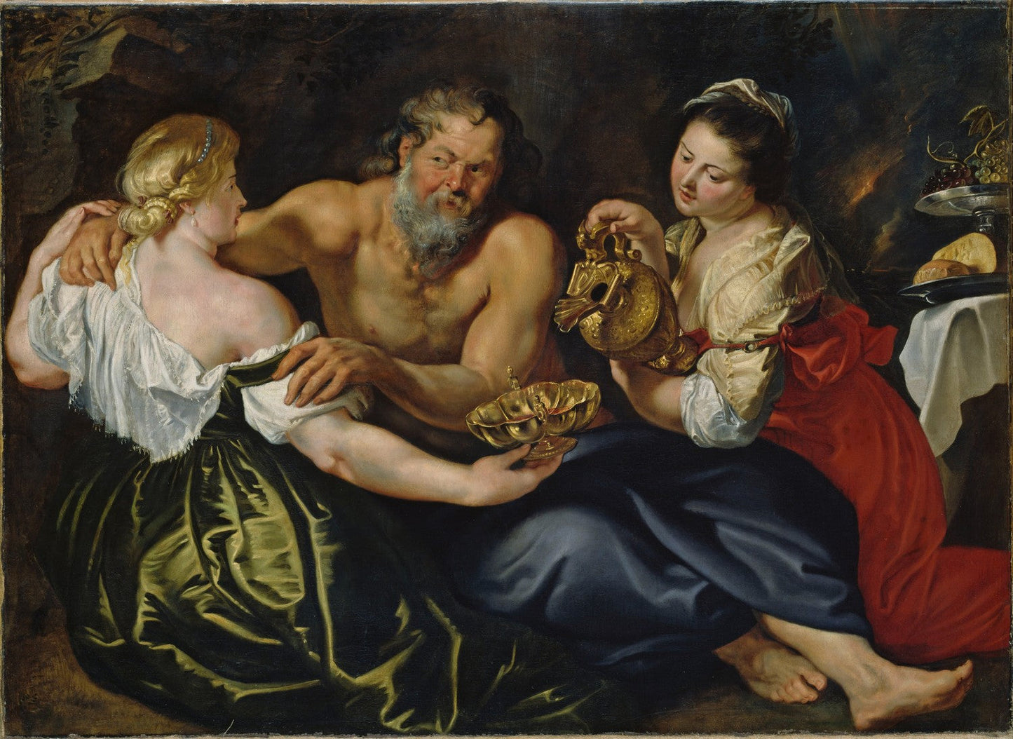 Lot and his Daughters by Peter Paul Rubens