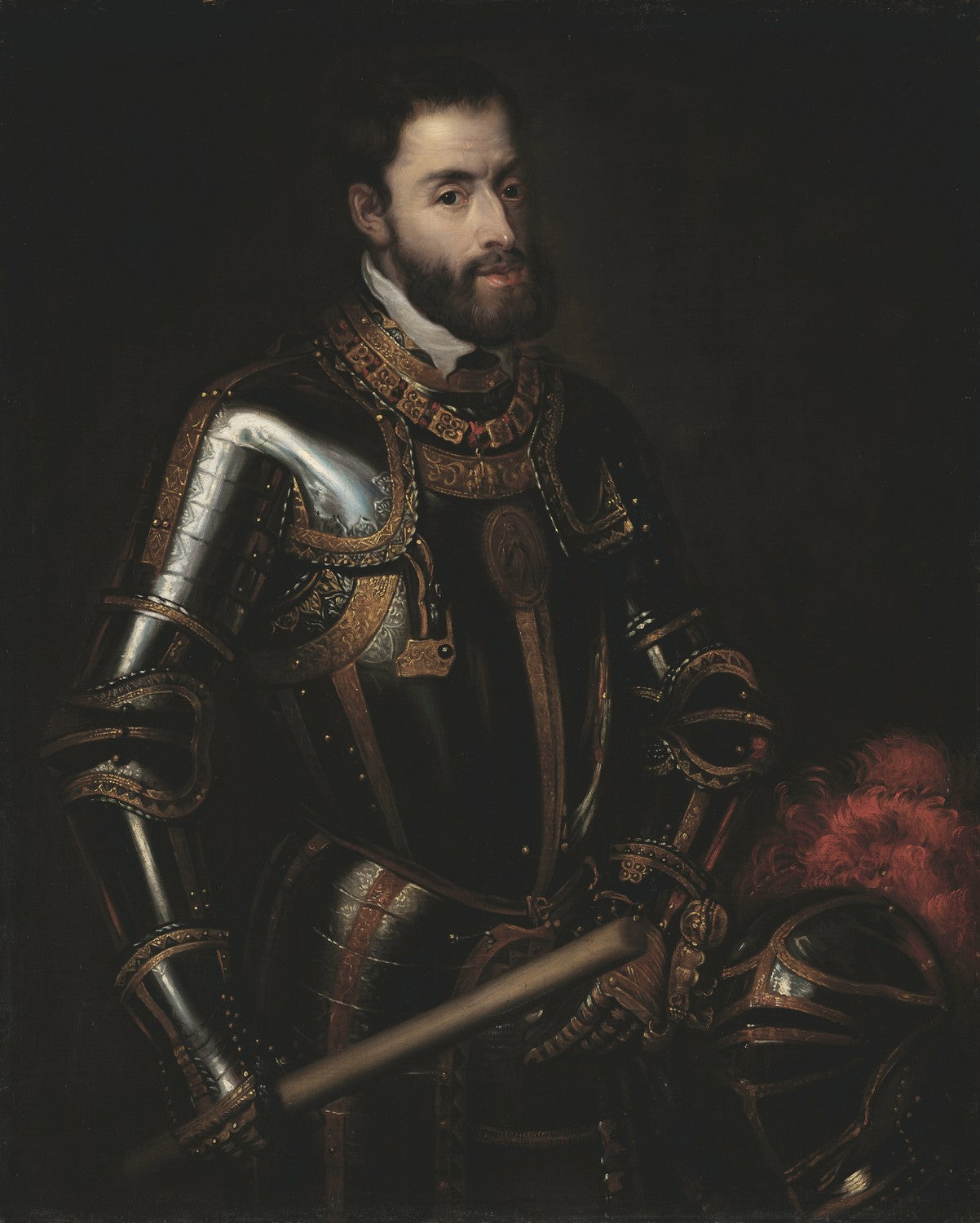 Emperor Charles V (1520-1558) as commander by Peter Paul Rubens