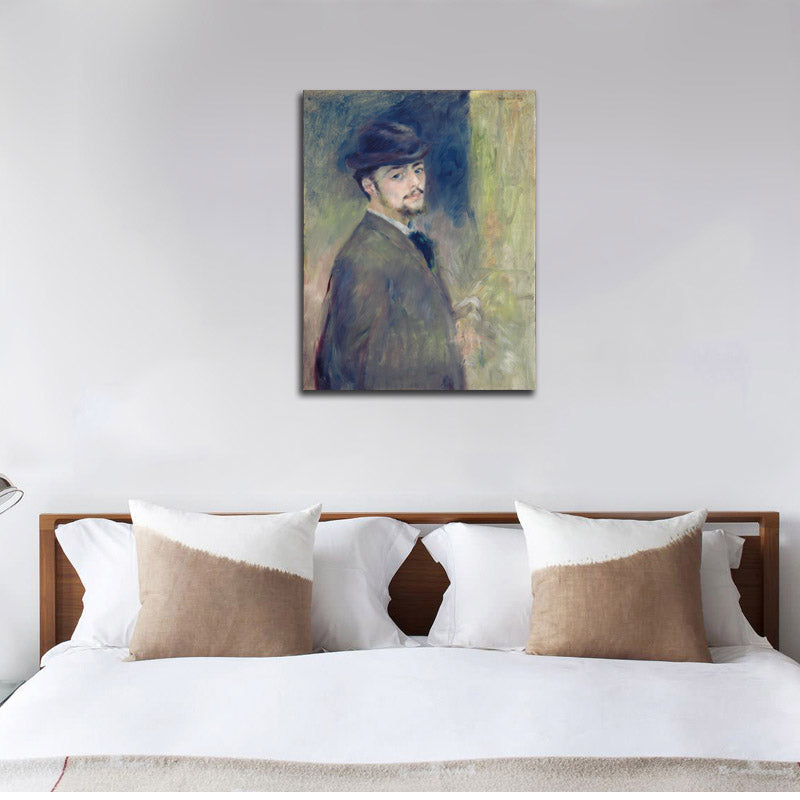 Self-Portrait - by Pierre-Auguste Renoir