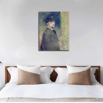 Self-Portrait - by Pierre-Auguste Renoir