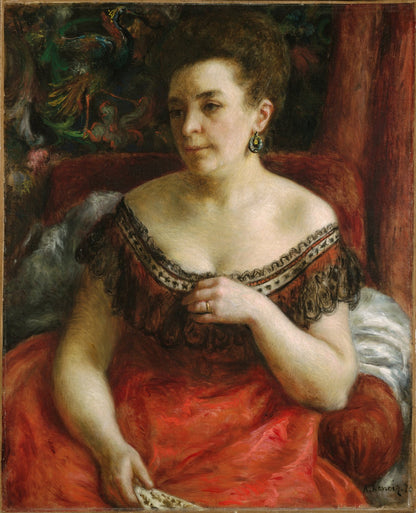 Madame Pierre Henri Renoir (Blanche-Marie Blanc, 1841-1910?) by Pierre-Auguste Renoir