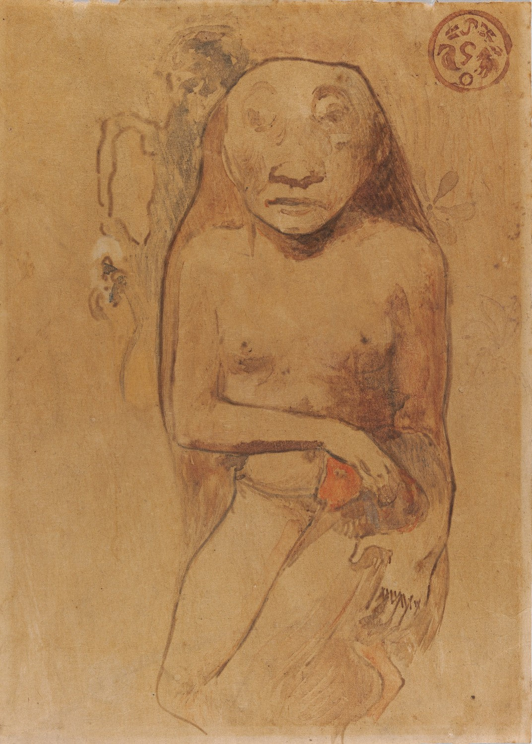 Oviri by Paul Gauguin