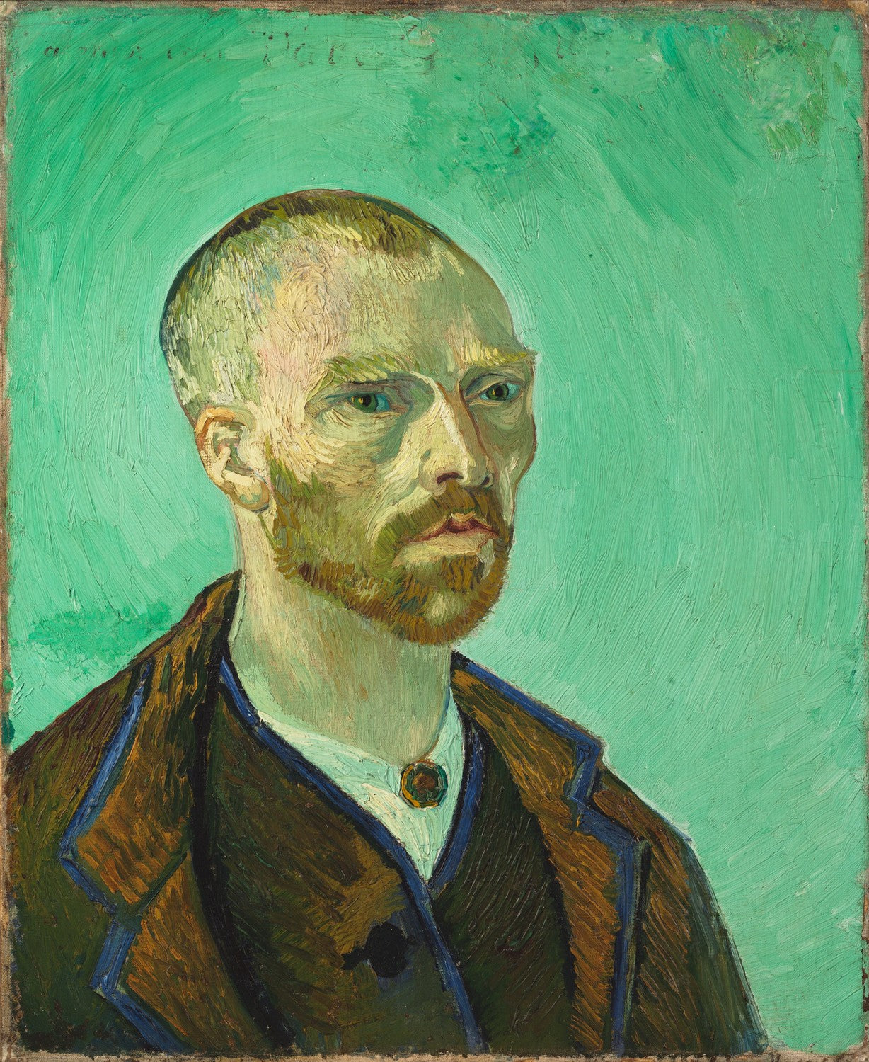 Self-Portrait Dedicated to Paul Gauguin by Vincent van Gogh