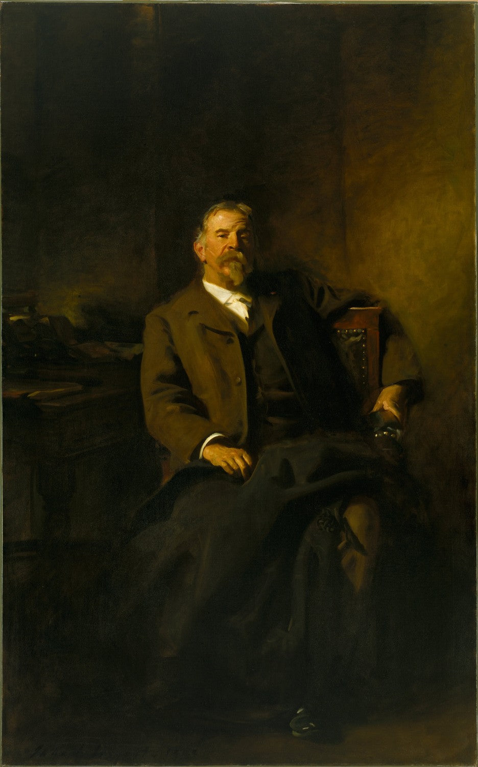 Henry Lee Higginson (1834-1919) by John Singer Sargent