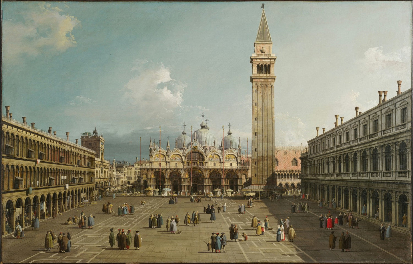 Piazza San Marco, Venice by Canaletto