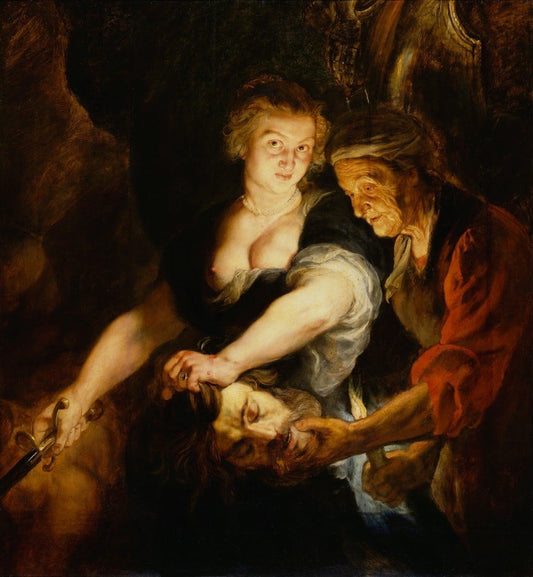 Judith mit dem Haupte des Holofernes by Peter Paul Rubens