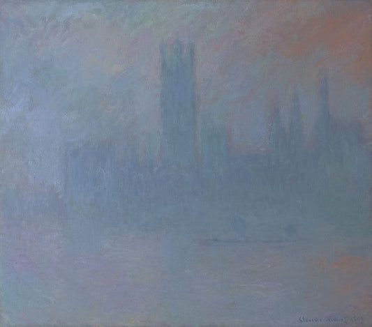 Houses of Parliament in the Fog by Claude Monet