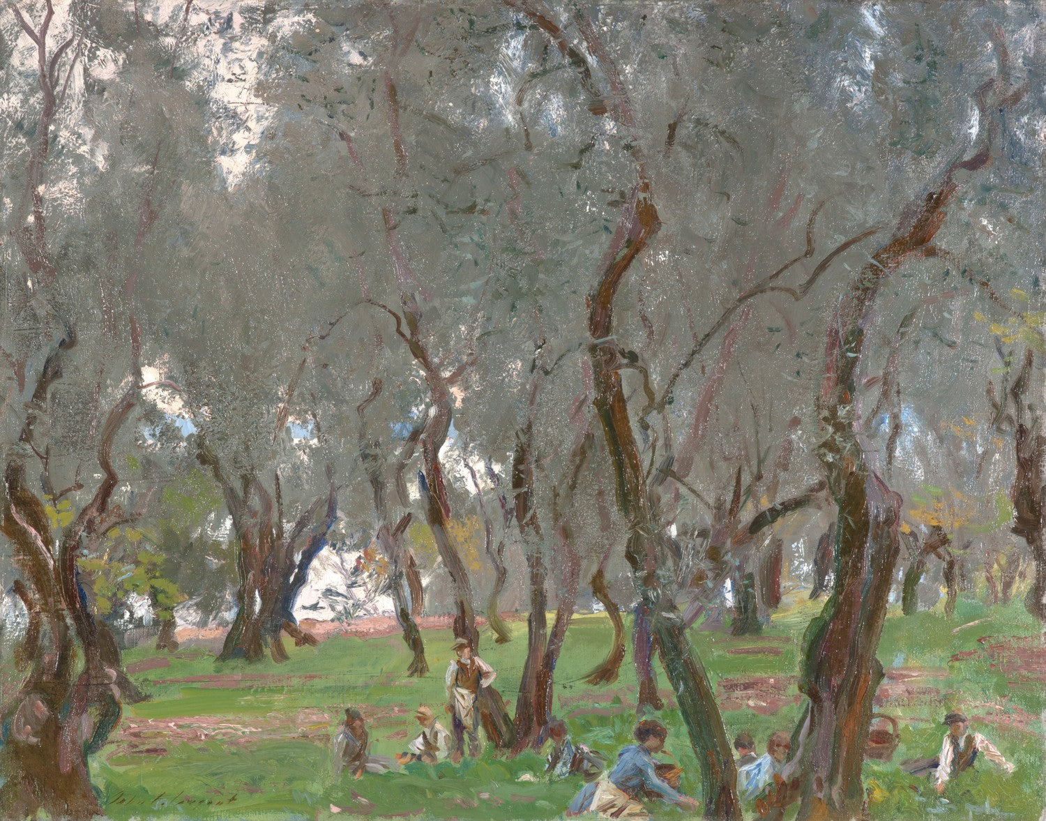 The Olive Grove by John Singer Sargent