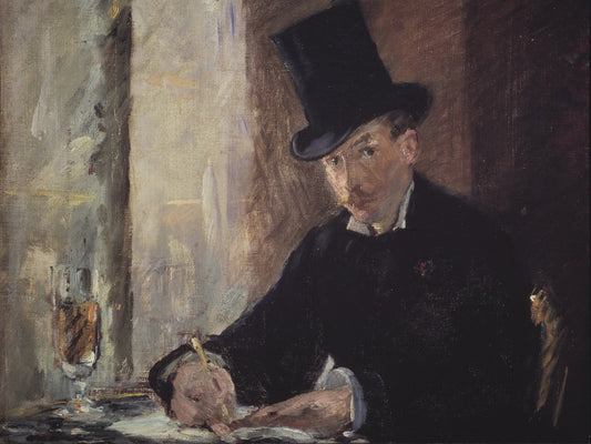 Chez Tortoni by Édouard Manet