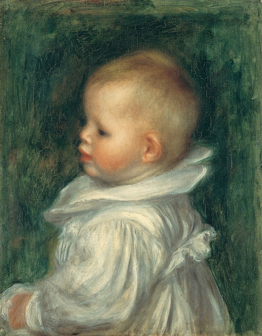 Portrait of Claude Renoir by Pierre-Auguste Renoir