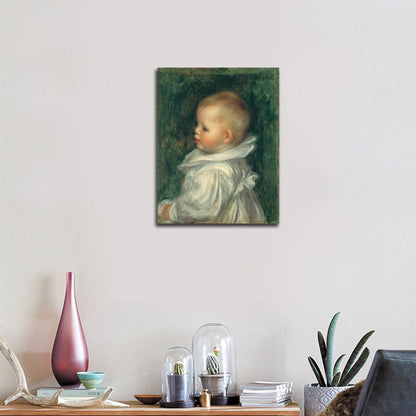 Portrait of Claude Renoir - by Pierre-Auguste Renoir