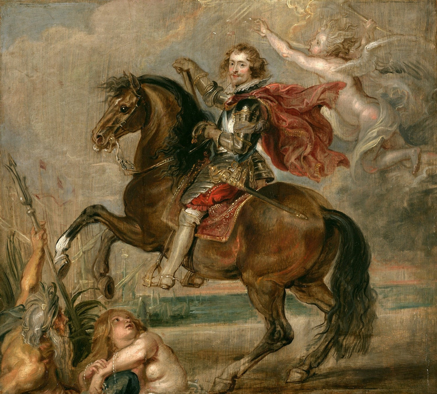 Equestrian Portrait of the Duke of Buckingham by Peter Paul Rubens