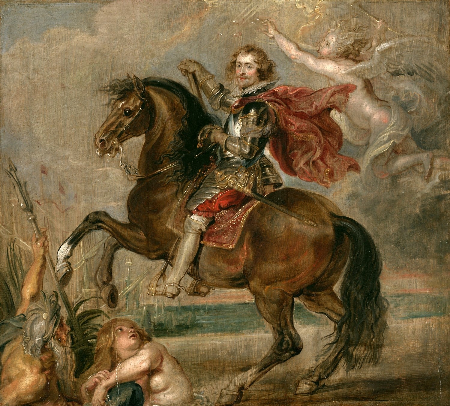 Equestrian Portrait of the Duke of Buckingham by Peter Paul Rubens