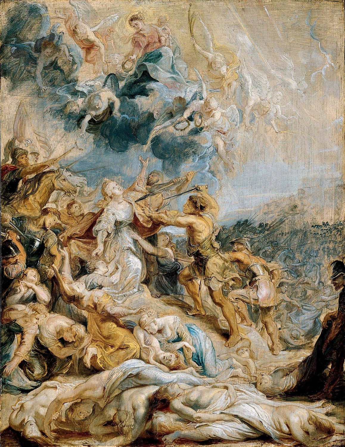 The Martyrdom of Saint Ursula and the Eleven Thousand Maidens by Peter Paul Rubens