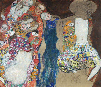 The Bride (unfinished) by Gustav Klimt