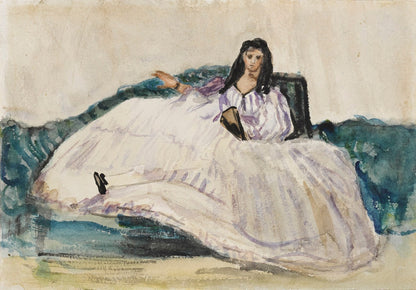 Jeanne Duval: La Maîtresse de Baudelaire (Baudelaire’s Mistress) by Édouard Manet