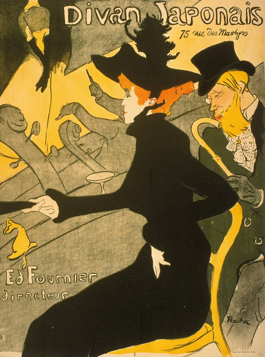 Divan Japonais by Henri de Toulouse-Lautrec