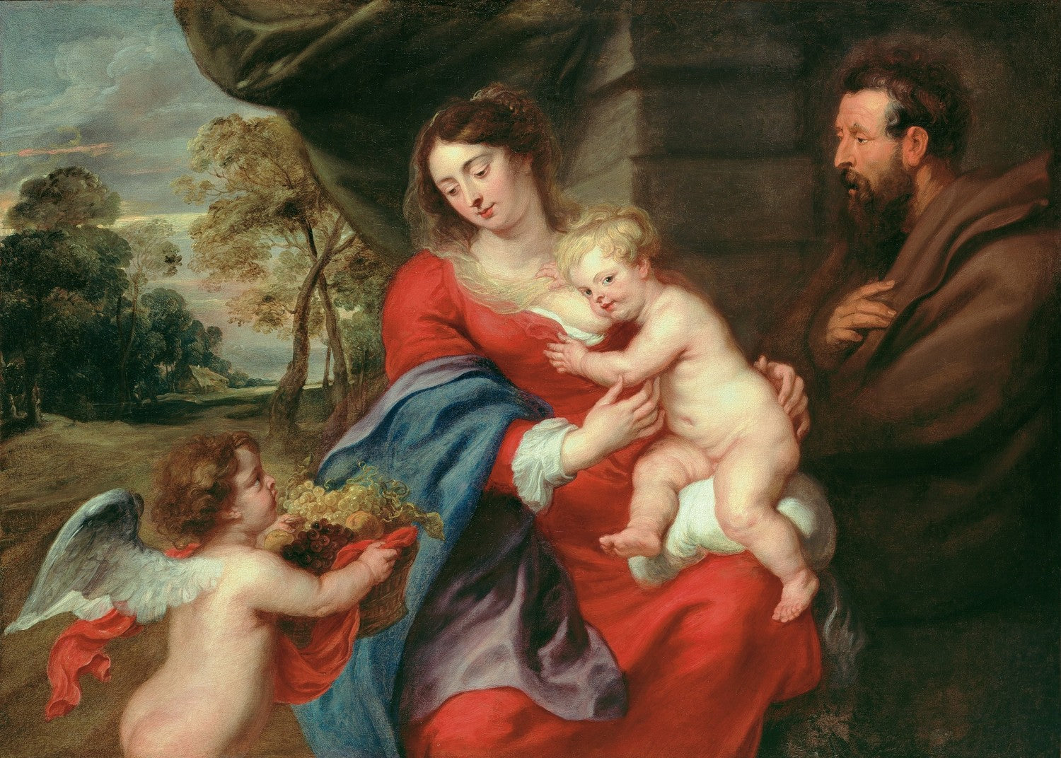 Holy Family by Peter Paul Rubens