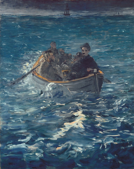 The Flight of Henri Rochefort by Édouard Manet