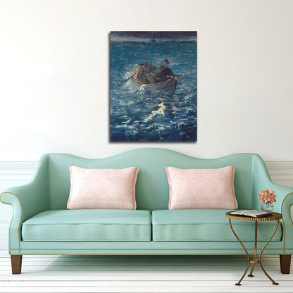 The Flight of Henri Rochefort - by Édouard Manet