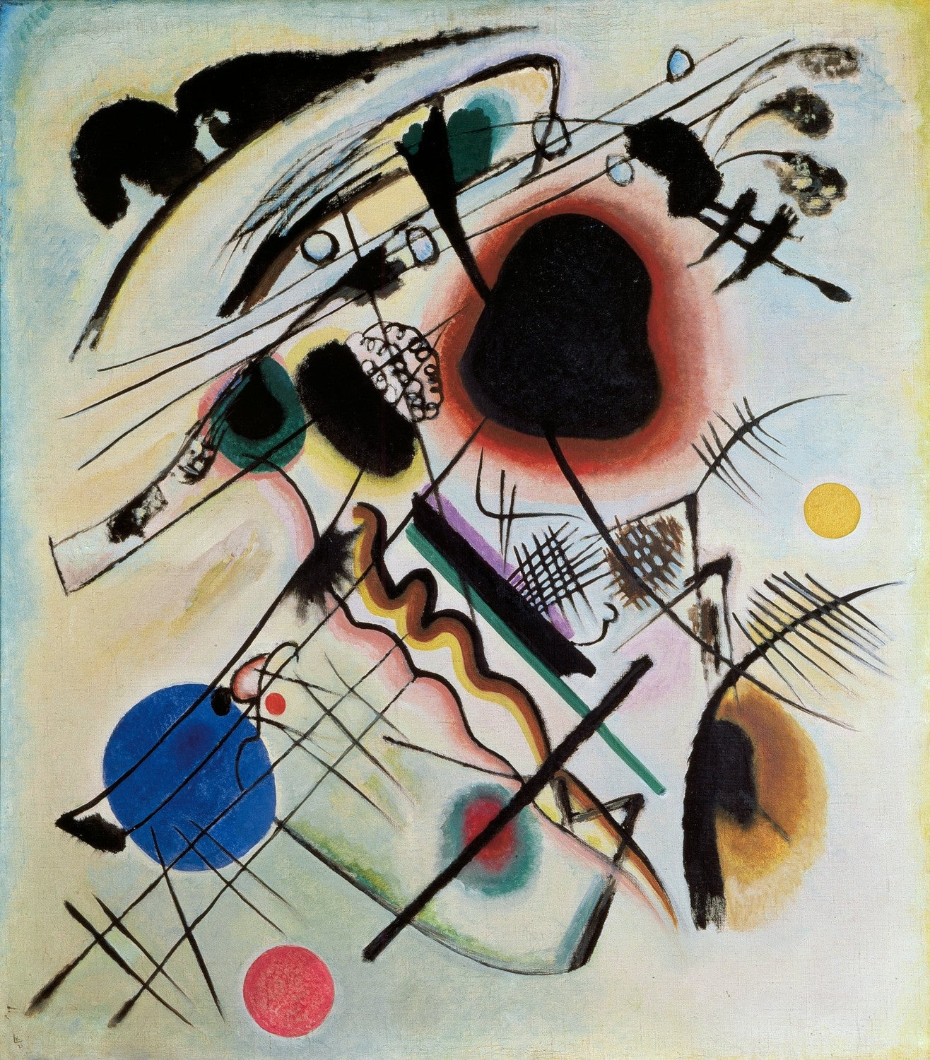 Black Spot by Wassily Kandinsky