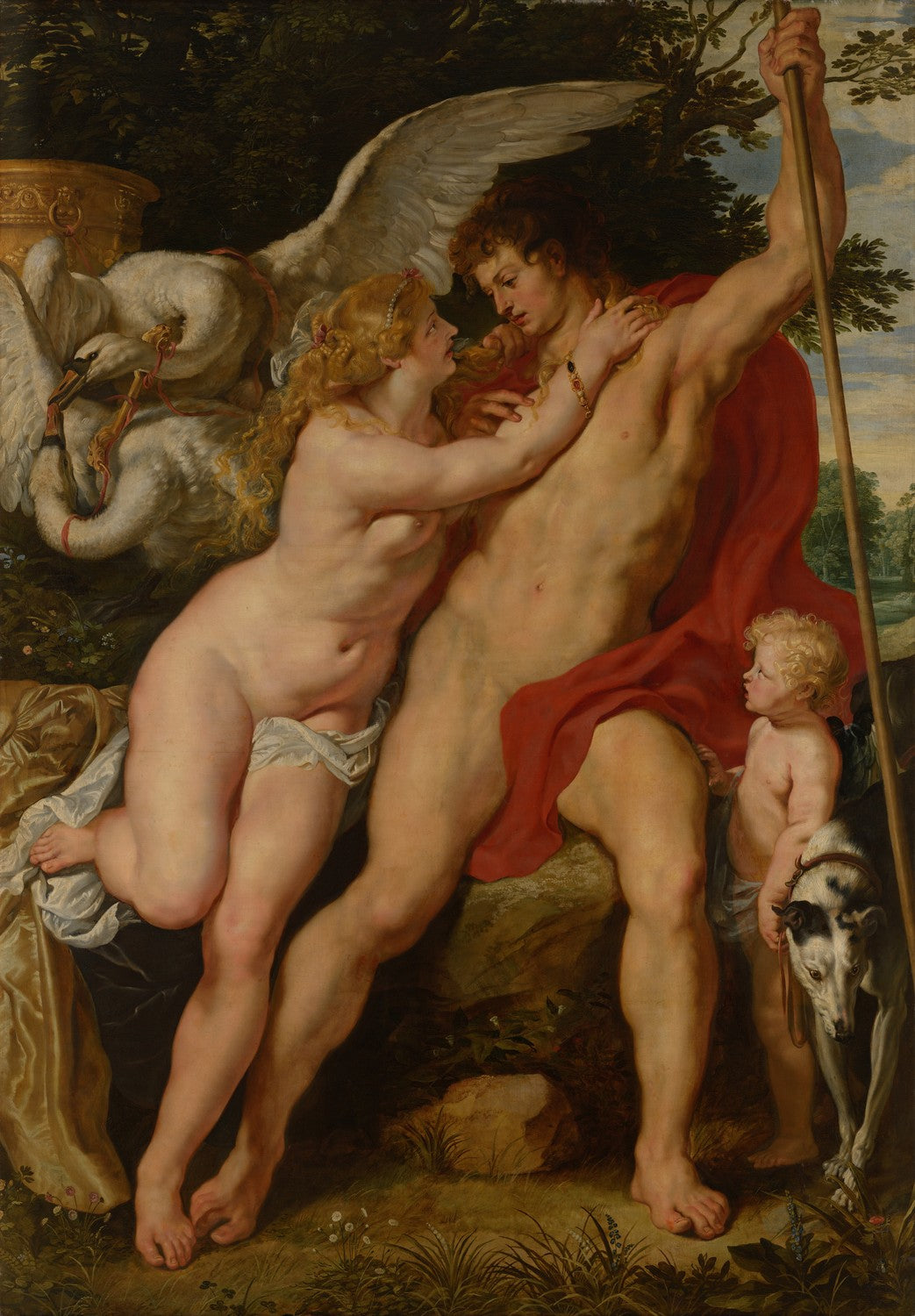 Venus and Adonis by Peter Paul Rubens