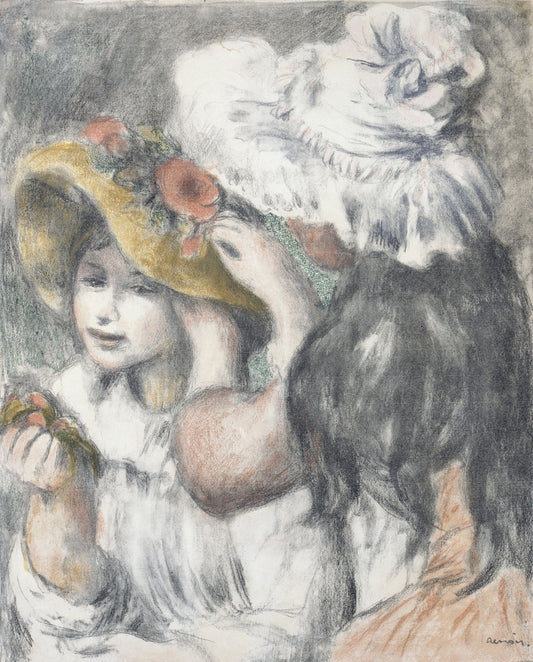 The Pinned Hat by Pierre-Auguste Renoir