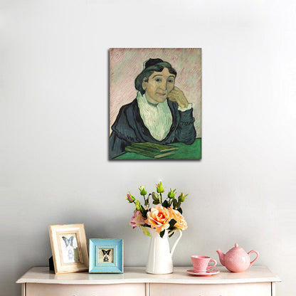 L'Arlesiana (Ritratto di M.me Ginoux) - by Vincent van Gogh