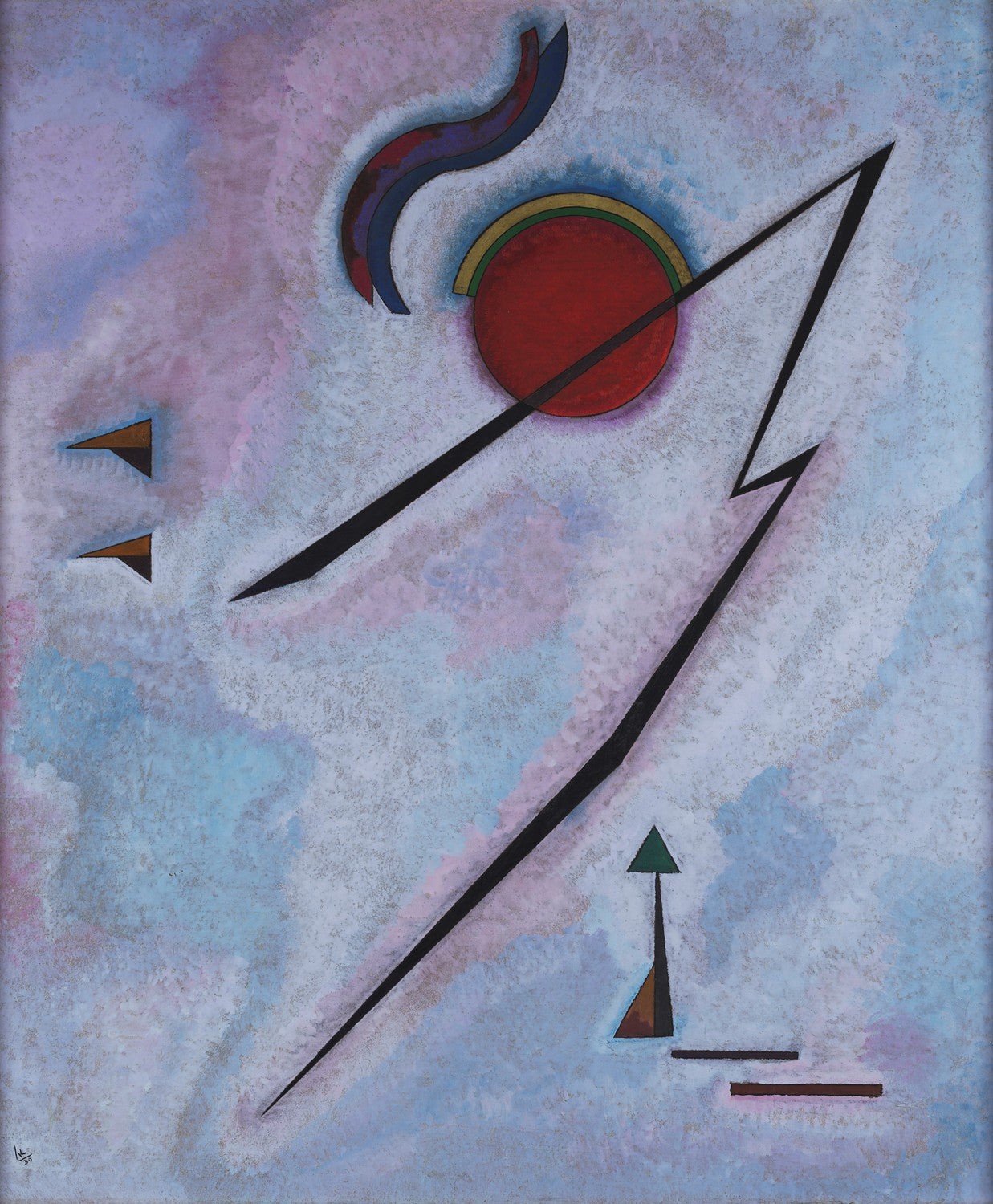 Linea angolare by Wassily Kandinsky