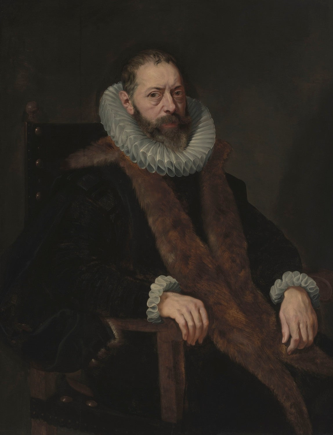 Portrait of Rogier Clarisse by Peter Paul Rubens