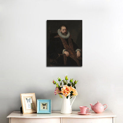 Portrait of Rogier Clarisse - by Peter Paul Rubens