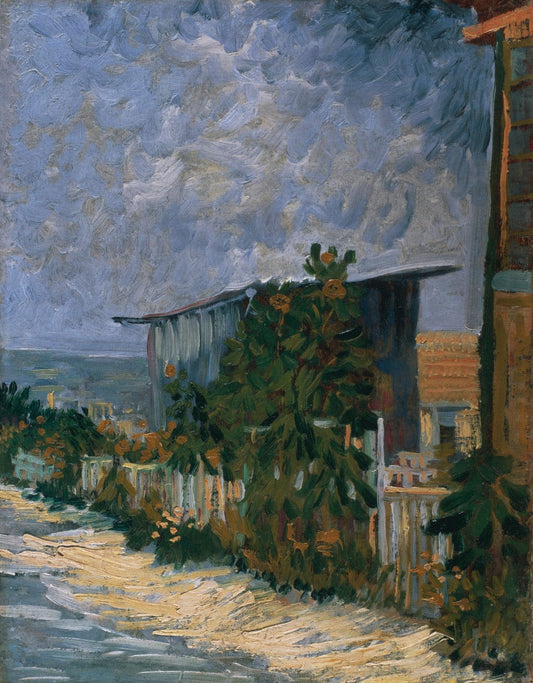 Shelter on Montmartre by Vincent van Gogh