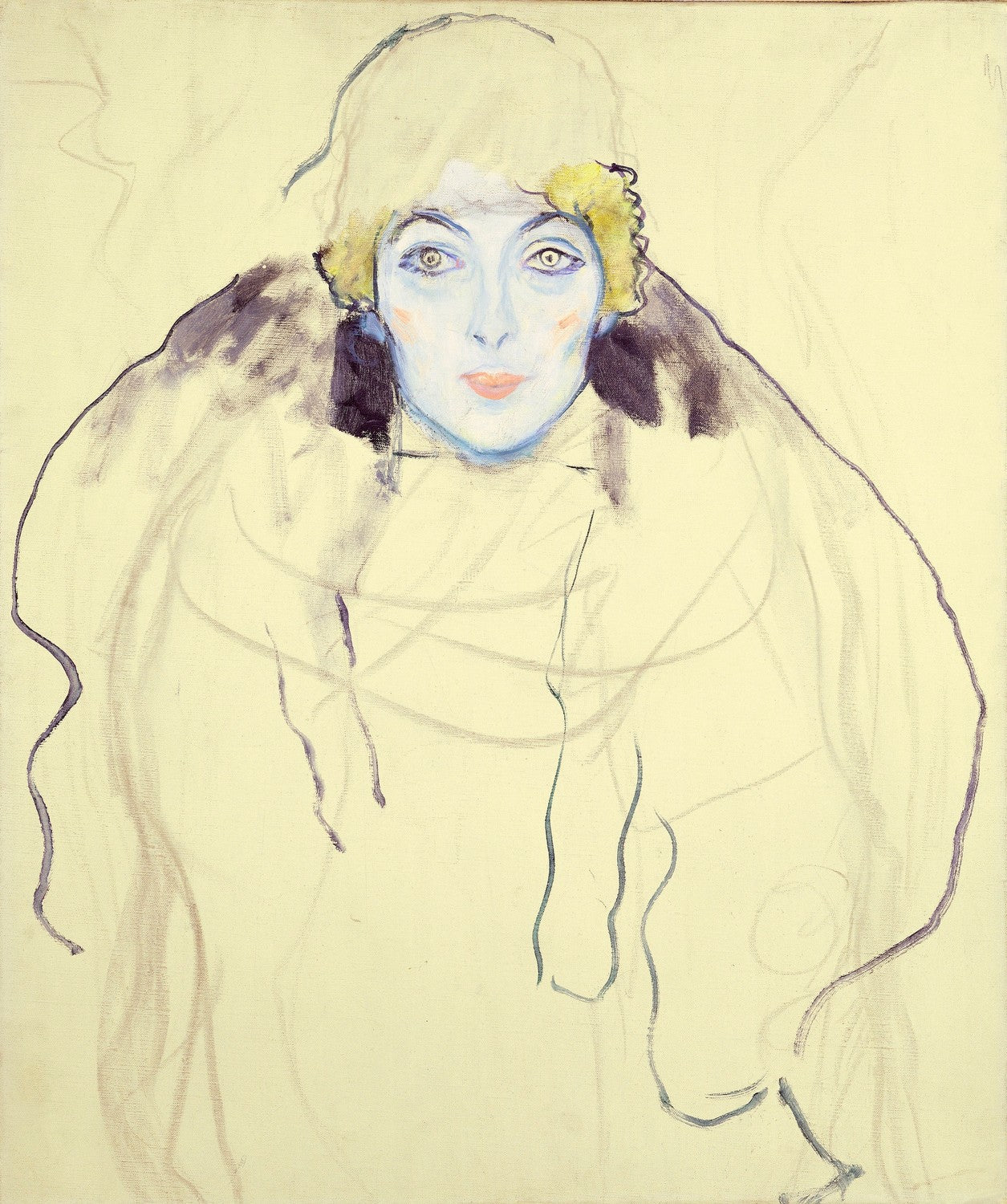 Woman's Head by Gustav Klimt