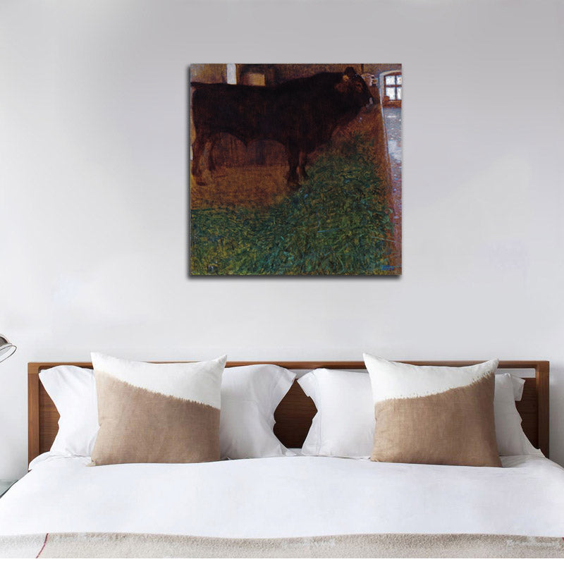 The Black Bull - by Gustav Klimt