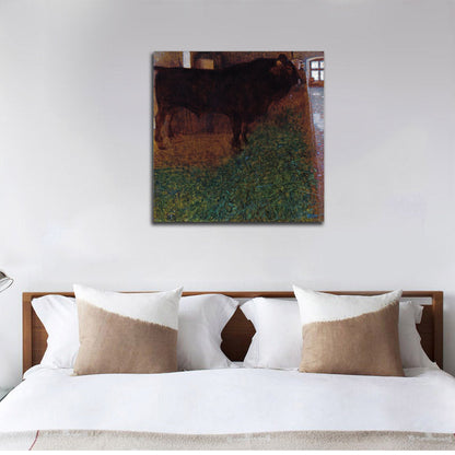 The Black Bull - by Gustav Klimt