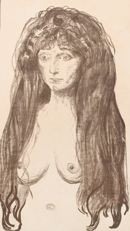 Sin by Edvard Munch