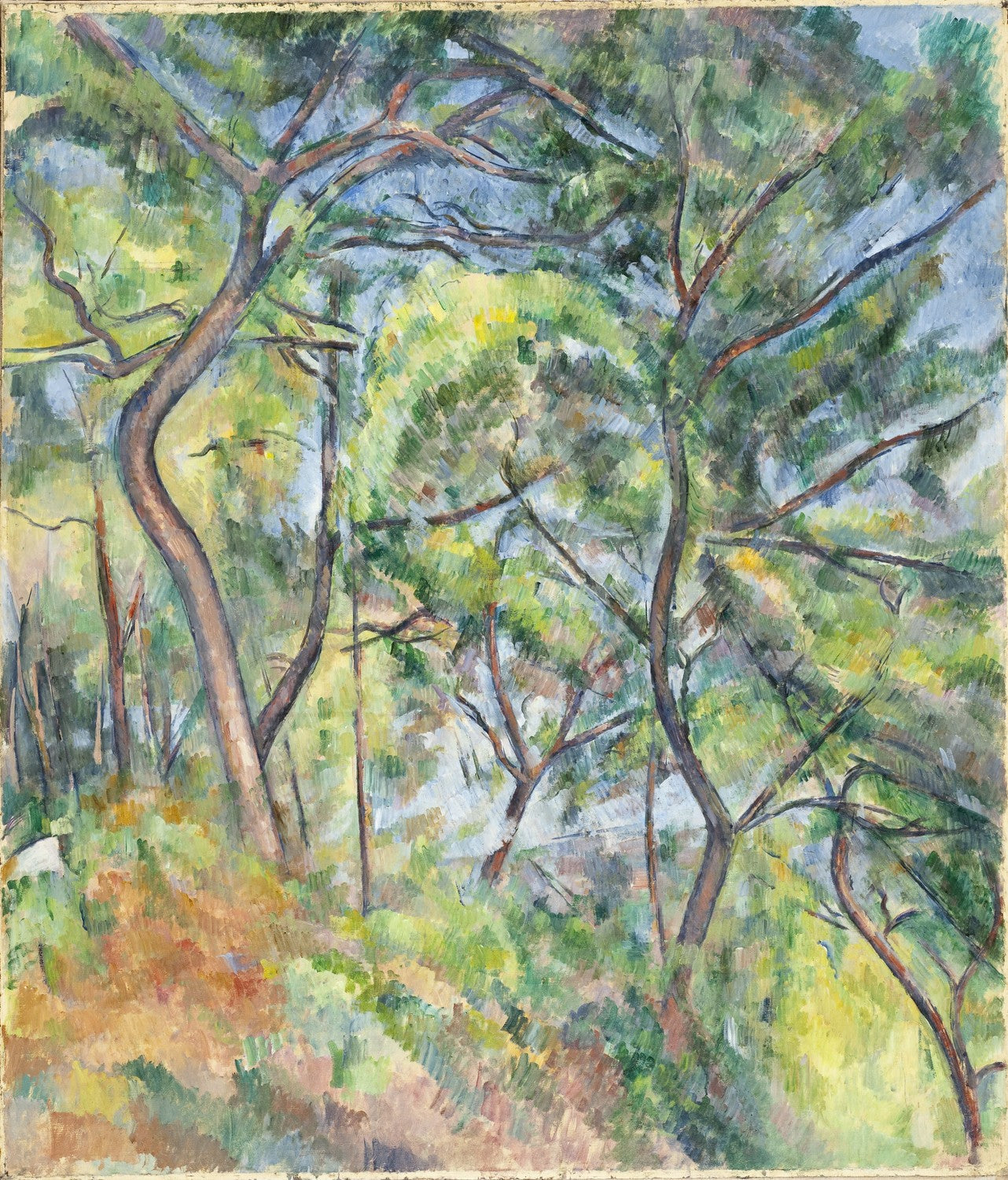 Sous-Bois by Paul Cézanne