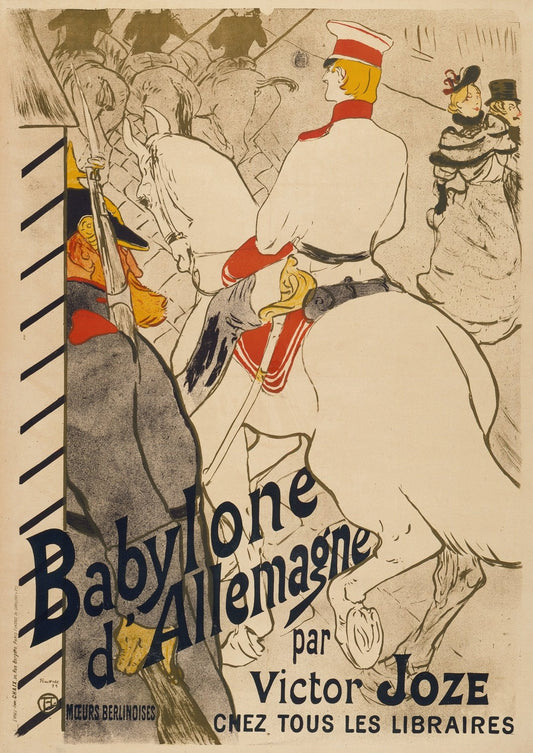 Babylone d'Allemagne by Henri de Toulouse-Lautrec