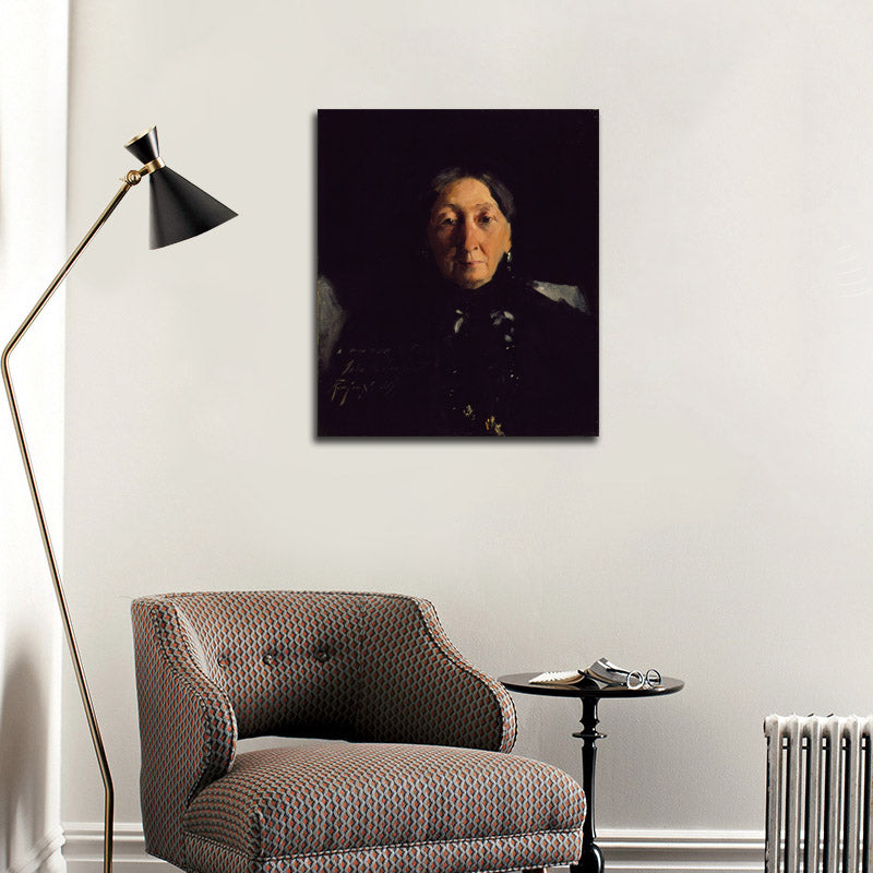 Mme. François Buloz (Christine Blaze) - by John Singer Sargent