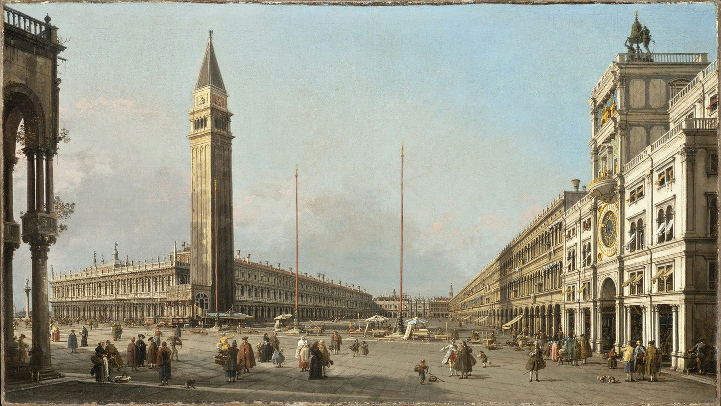 Piazza San Marco Looking South and West by Canaletto