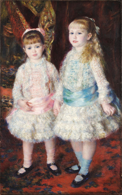 Pink and Blue – The Cahen d´Anvers Girls by Pierre-Auguste Renoir