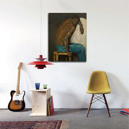 The Negro Scipio - by Paul Cézanne