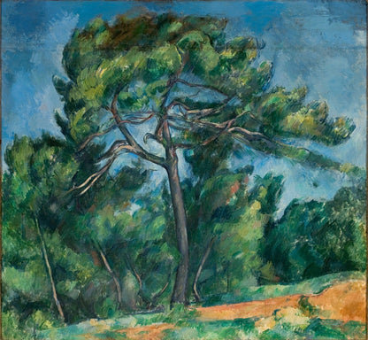 The Great Pine by Paul Cézanne